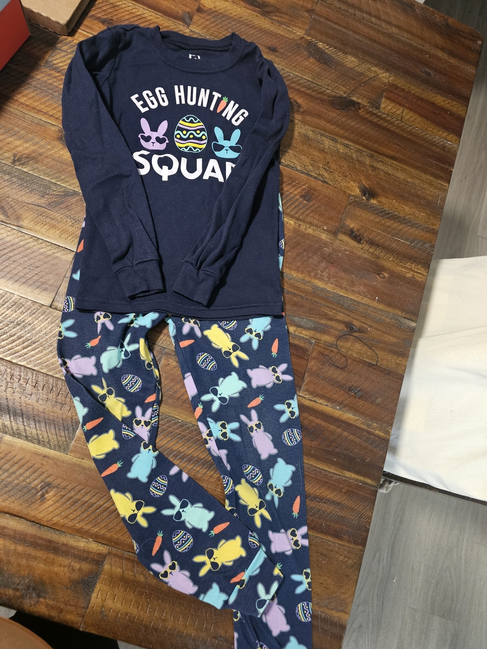 Kids Easter Themed Pajama Set